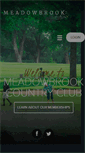 Mobile Screenshot of meadowbrookcc.net